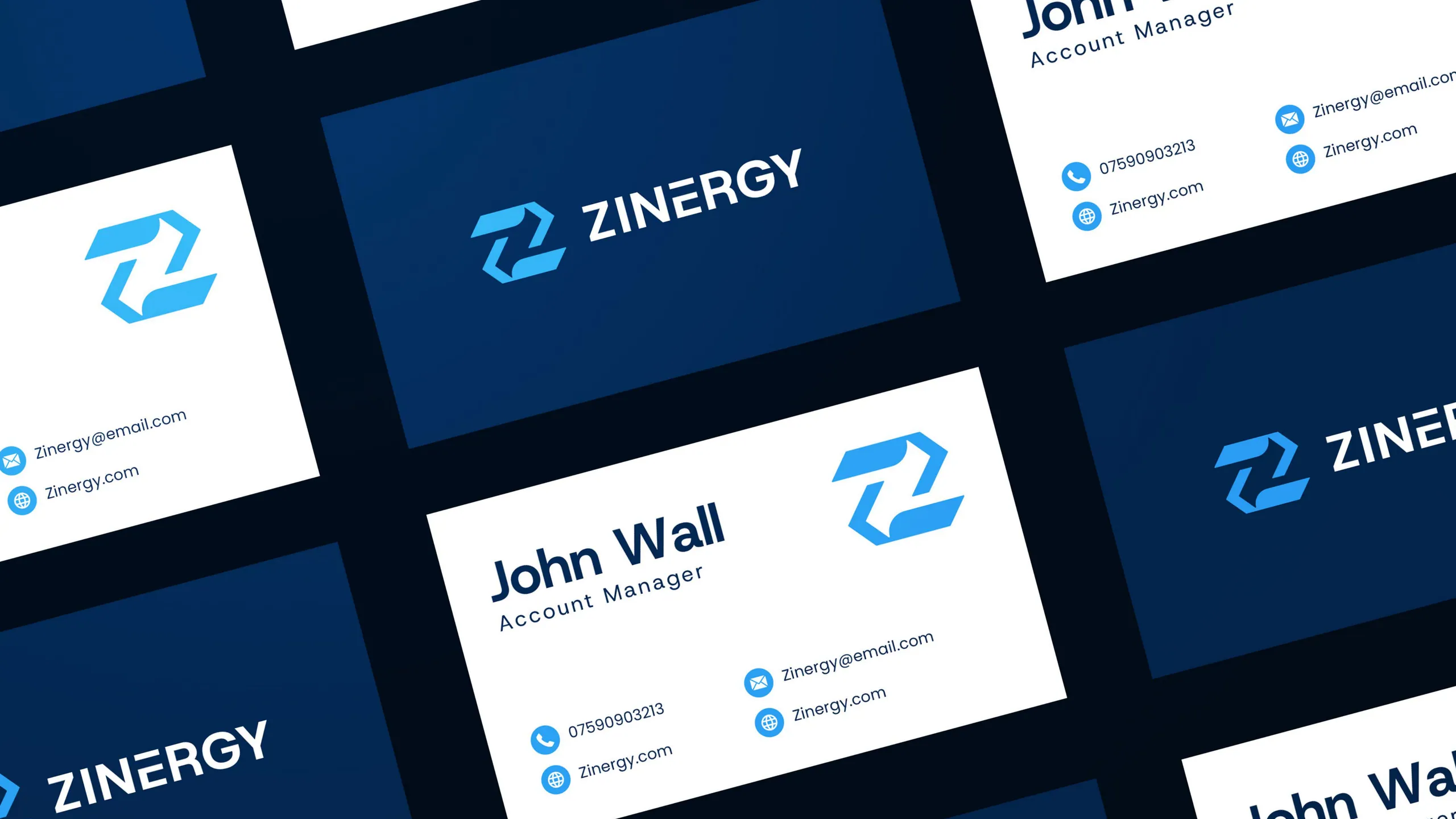 Zinergy brand identity 2